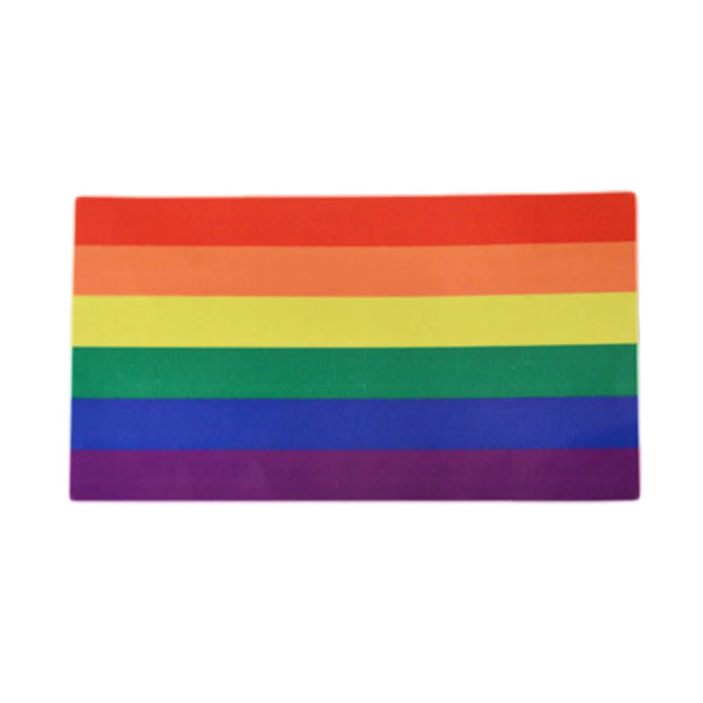 Vinyl Sticker Waterproof Decal Rainbow Kiss Lips Pride
