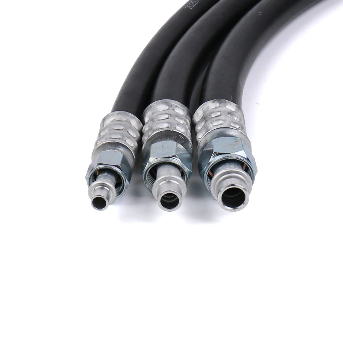 #6 #8 #10 R12 R134a Thick-wall A/C Gas Hose Assembly hose connectors With Straight/90 Degree Beadlock Fitting Female Nut O-ring (Sold by feet)