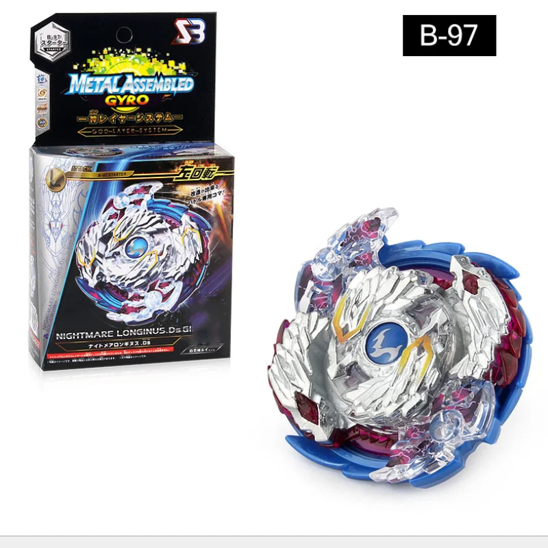B-97 SB Bayblade 48 стиль BURST B-129 Starter Cho-Z Achilles.0.Dm& B-00-129 SPRIGGAN Kid Toy - Цвет: B-97 SB