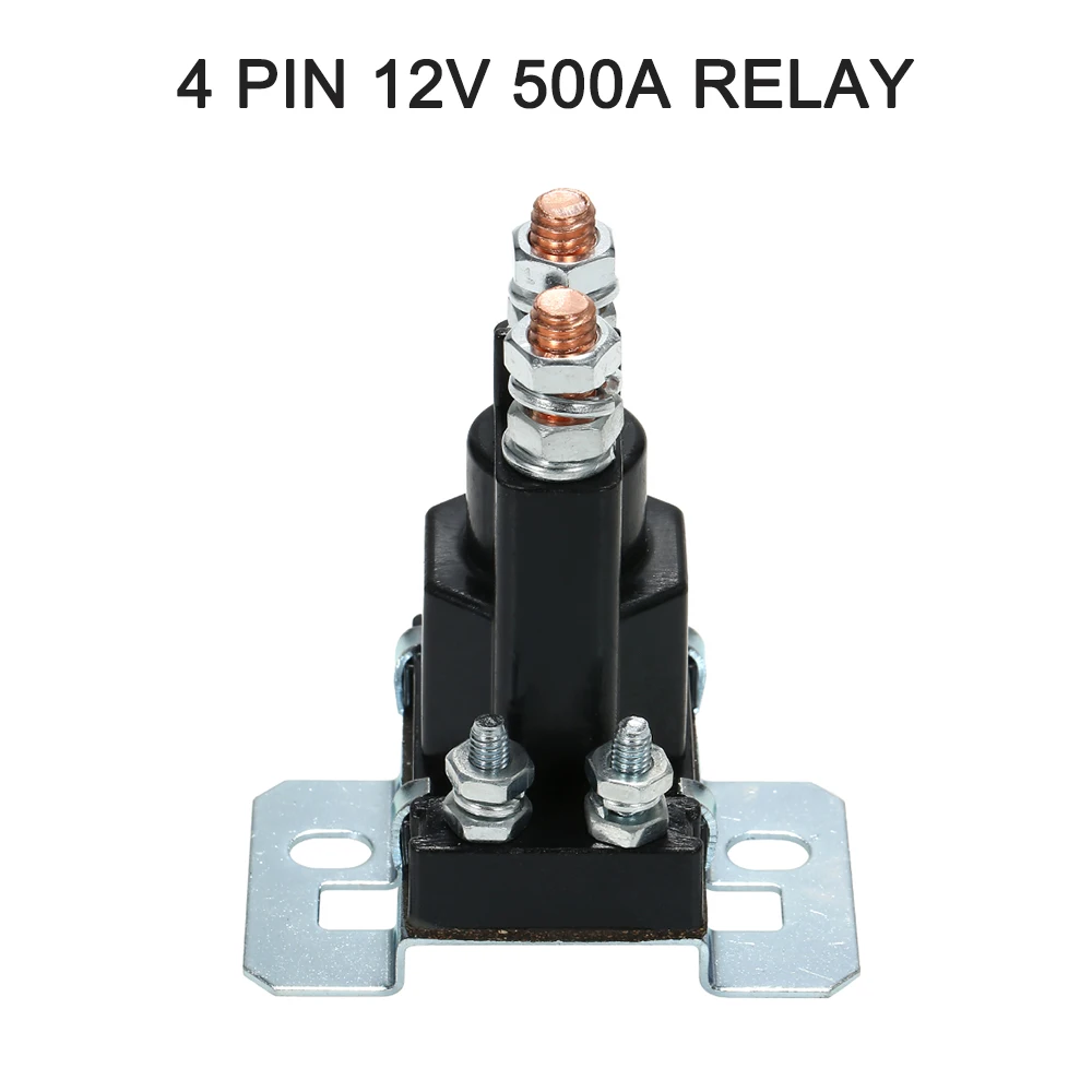Горячая Новинка 4 Pin 12V 500A реле двойной батареи изолятор Авто стартер ВКЛ/ВЫКЛ