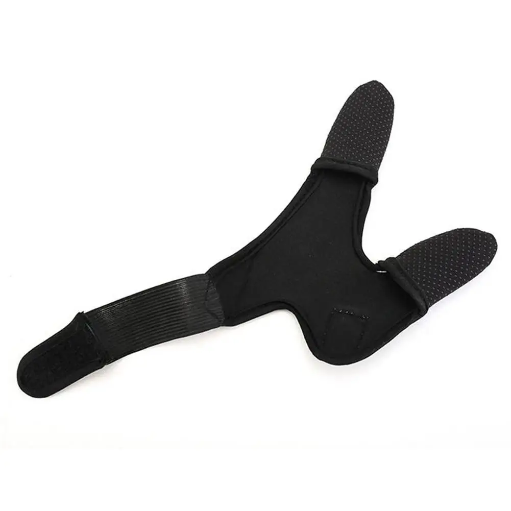 HiMISS 1 pc Gloves Double Finger Fishing Glove Non-slip Wear-resistant Gloves for Fishing diving fabric Adjustable