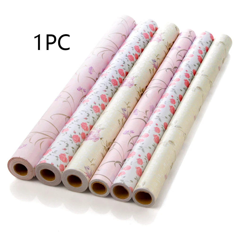 Kitchen DIY Self Adhesive Paper Anti Bacterial Home Table Drawer Liner Mat Mildew Proof Decorative Waterproof Shelf Cupboard
