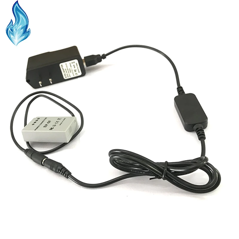 Мобильный Внешний аккумулятор зарядное устройство usb кабель EH5+ 5V3A USB адаптер+ EP-5F DC муфта EN-EL24 ENEL24 муляж батареи для камеры Nikon 1 J5 1J5