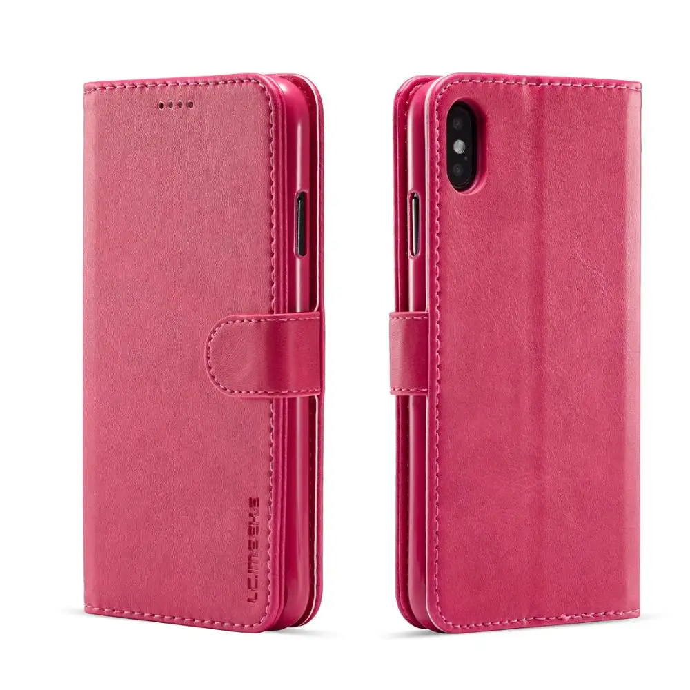 Кожаный чехол для iPhone 11 Pro Max 11 Pro 11 простой Гладкий флип-чехол-бумажник для iPhone XS Max XR XS X 7 8 6 6S Plus
