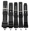 Rubber Watchband16mm/18mm/20mm/22mm  Watches Replace Electronic Wristwatch Band Sports Watch Straps LL@17 ► Photo 1/6