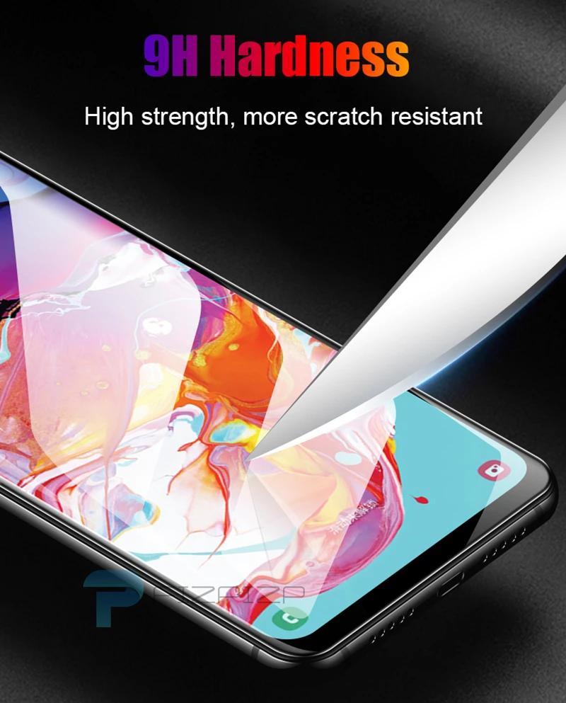 phone protector 3PCS Full Glue Screen Tempered Glass For Samsung Galaxy S10e A50 A51 A71 Protector Film A11 A12 A21S A31 A02 A02S A22 A32 A52 5G best phone screen protector