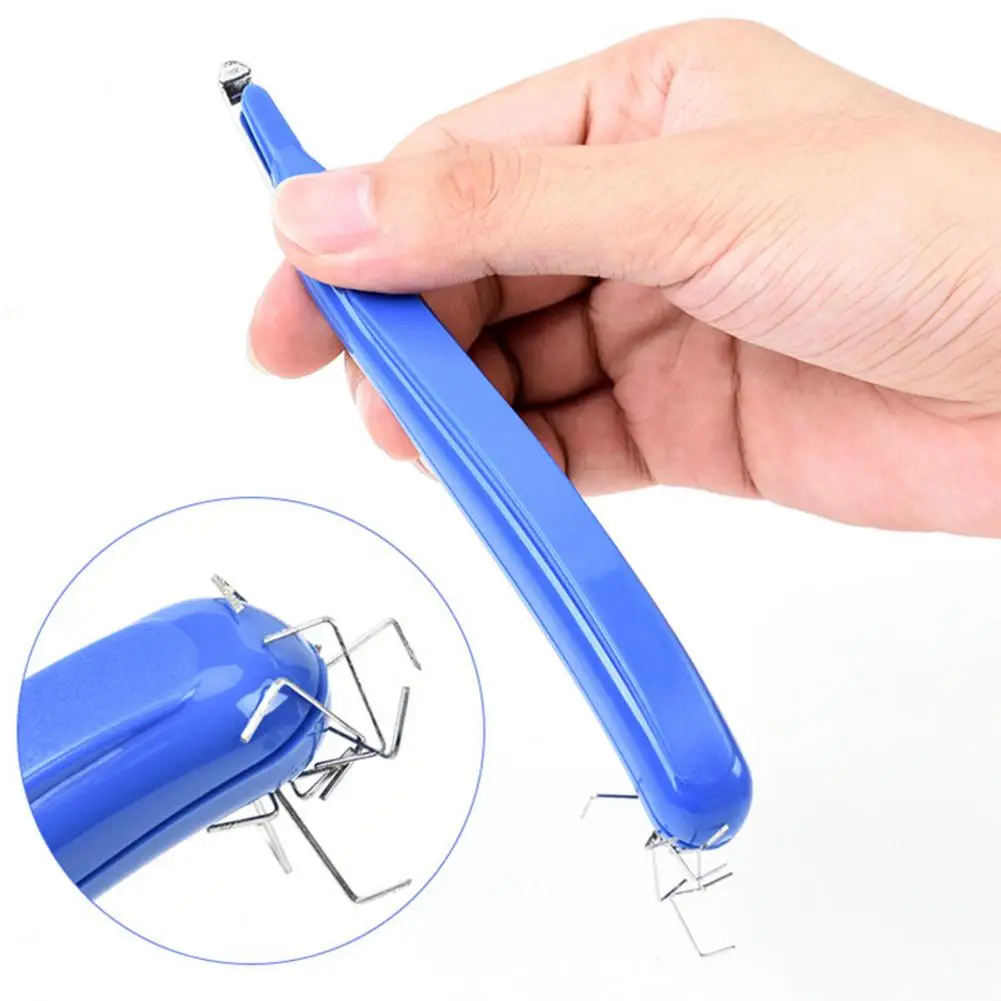 Металлический безопасный магнитный инструмент для удаления степлера, портативный инструмент для удаления степлера, простой инструмент для удаления степлера для дома, офиса, школы, по умолчанию, синий