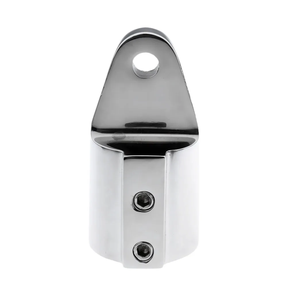 4 Pieces Eye End Cap Bimini Top Fitting Hardware 1'' Marine Stainless Steel