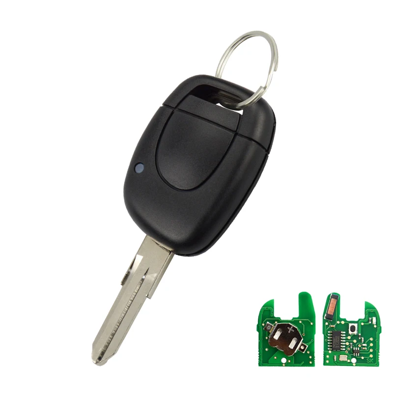VAC 102 Blade OkeyTech 1 Кнопка 433 МГц ID46Chip дистанционный ключ автомобиля для Renault Master Kangoo Clio Twingo Uncut NE73 VAC102 замена ключа лезвия - Количество кнопок: VAC 102 Blade
