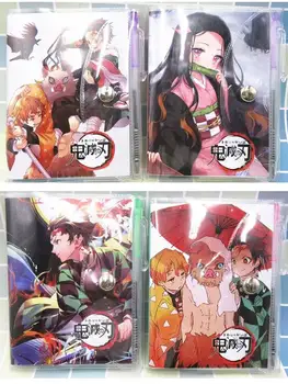 

Demon Slayer Kimetsu No Yaiba Kamado Tanjirou Nezuko Mini Diary Notebook Agenda To Do list Notepad Planner kids Stationery gift