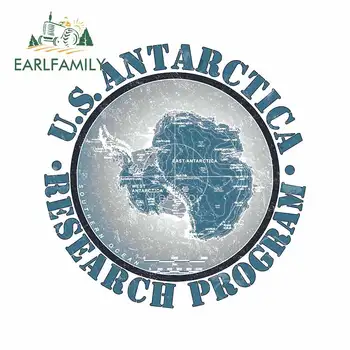 

EARLFAMILY 13cm x 12.6cm For OUTPOST Personality Creative Car Stickers Waterproof Decal Sunscreen Suitable for SUV Decor