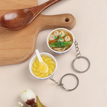 

2PCS 1:6 Miniature Dollhouse Bowl Rice Mini Chinese Cuisine Pretend Food Kitchen Decor Accessories Toys