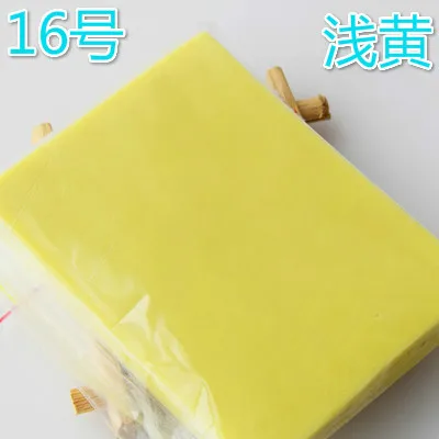 56 Color Soft Clay Dry Polymer Children's Toys Plasticine Safe and Non-toxic Colorful Lightweight Clay Gifts for Boys and Girls - Цвет: C16 Light yellow