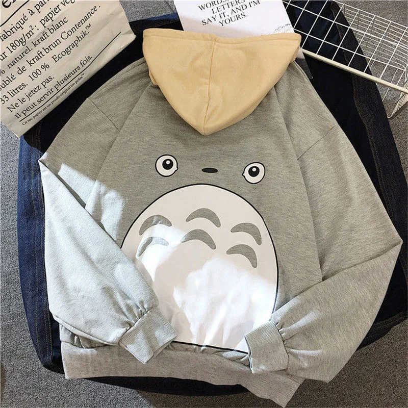 Модная новинка, футболка в Корейском стиле, свободные толстовки Kawaii, женские топы, женская повседневная одежда с забавным принтом, с длинными рукавами, для девочек