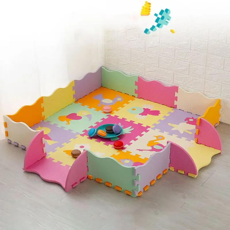 25 Pcs Baby Play Mat Toddler Kid Indoor Exercise Interlocking Floor