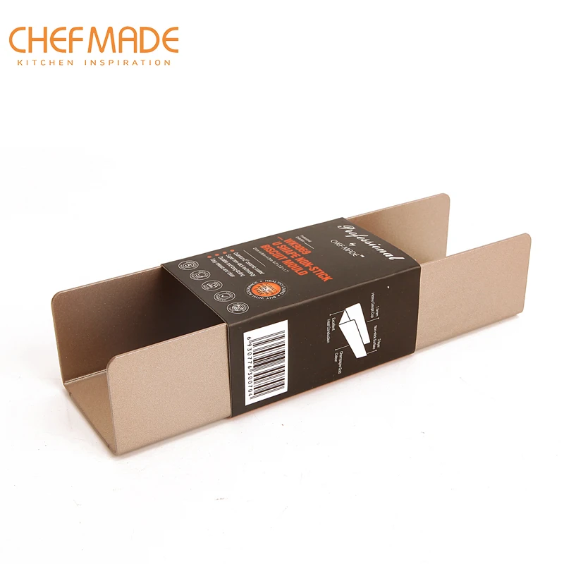 

CHEFMADE U Shape Biscuit moule , Non-Stick Cookie MoldBakeware