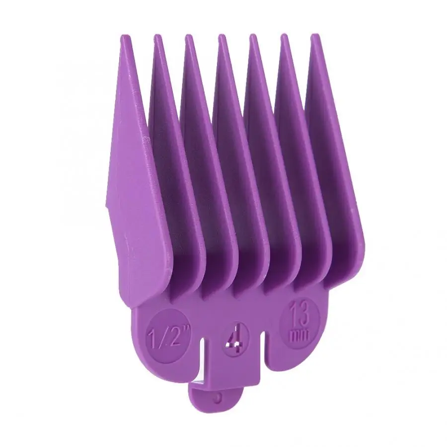8 Размер s Профессиональная цветная Концевая расческа машинка для стрижки волос направляющая насадка размер гребень