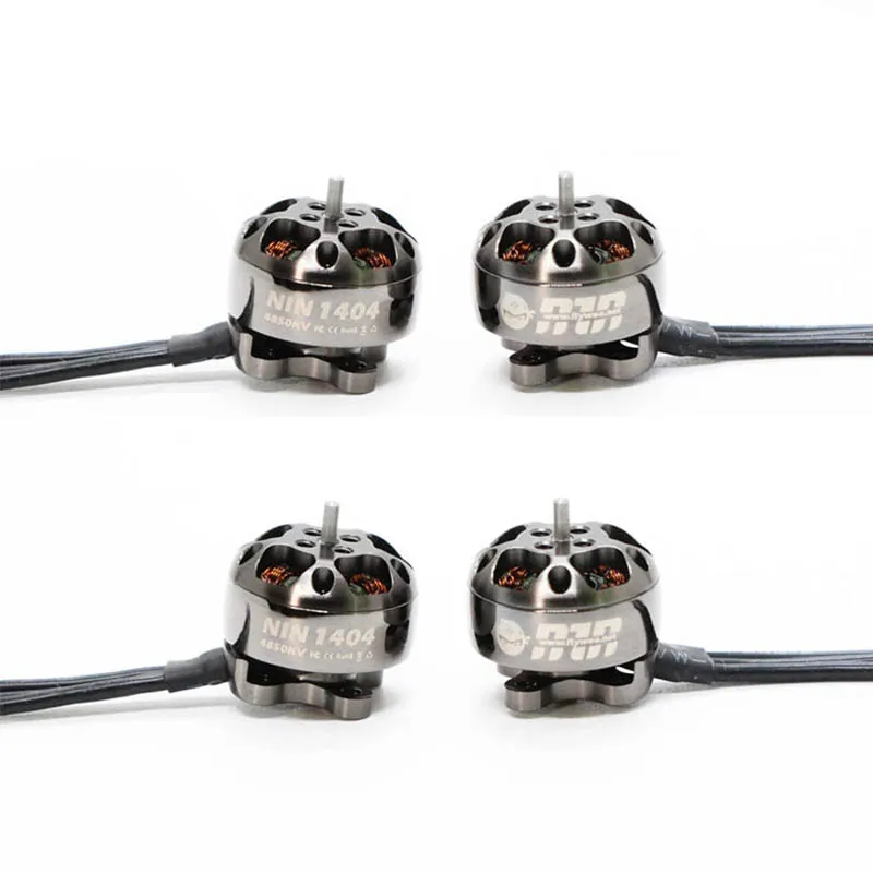 1/2/4 шт FLYWOO NIN TINY NT1404 1404 3750KV 4850KV 2-4S бесщеточный мотор для RC FPV гоночных дронов модели запасные части