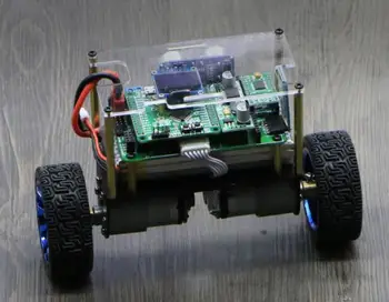 

STM32 Two-wheeled balance trolley Two-wheeled self-balancing trolley kit F103RCT6 / F405RGT6