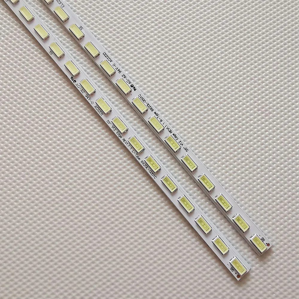 Светодиодная лента 55 дюймов V12 Edge L/R для 55LM6200 55E600Y LC550EUN 6922L 0003A 0004A 6920L 0001C 6916L0781A 6916L0782A