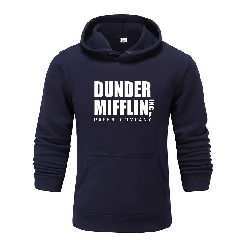 Dander Mifflin, худи, офисная толстовка, мужская, woemn, флисовая, с капюшоном, paper inc., унисекс, moletom feminino, Мужская толстовка, sudadera hombre - Цвет: Photo Color