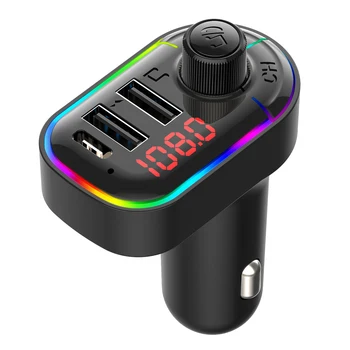 

Car mp3 player Bluetooth 5.0 receiver FM transmitter Dual USB charger U disk TF card Interior Accessories