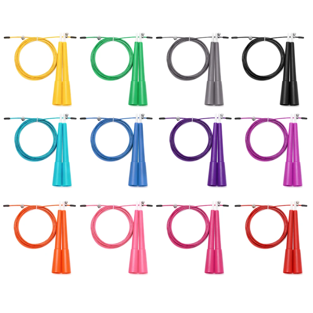 

Plastic High Speed Jump Rope Adjustable Fitness Skipping Rope