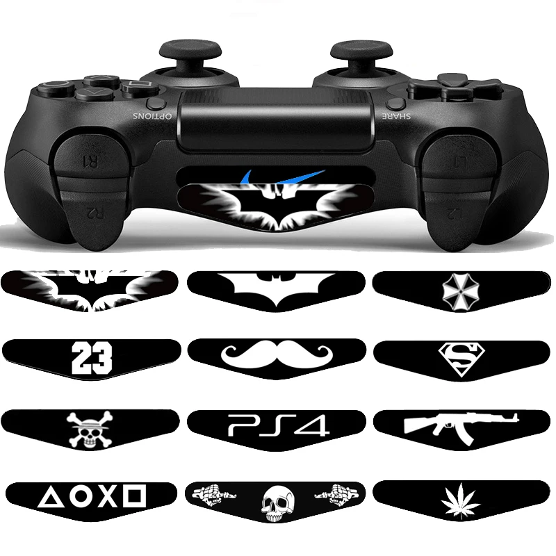 Популярный на заказ 40 шт. для PS4 игровой светильник Виниловые наклейки Наклейка светодиодный светильник для Playstation 4 PS4 PRO тонкий контроллер - Цвет: 40PCS