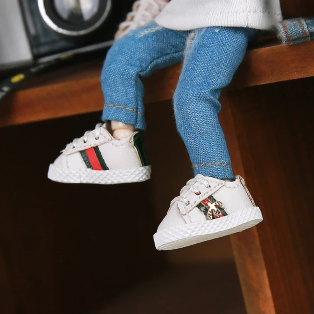 US $17.20 1 Pair Obitsu11 Hand-made sports shoes sneake Cute Shoes for OB11 1/12 BJD Dolls Clothes Accessorie