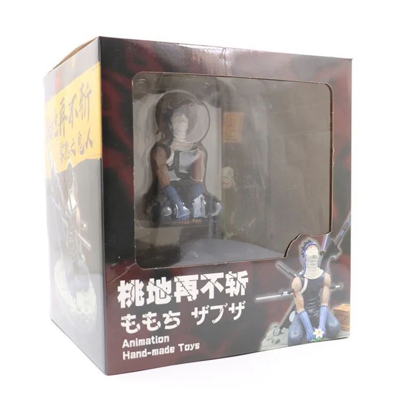 Аниме Наруто Momochi Zabuza Ghost Cut Broadsword Tears Ending Ver. ПВХ фигурка Какаши боец Коллекция Модель подарок 19 см