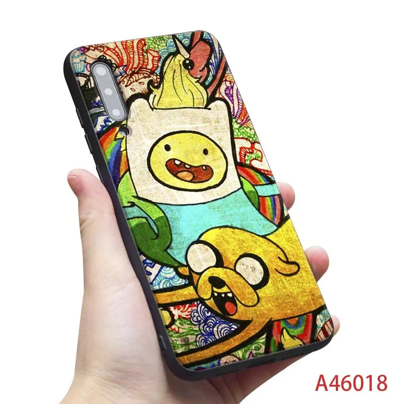 Для samsung galaxy a50 a70 a30 a40 a20 s8 s9 s10 plus Мягкий силиконовый чехол время приключений милый Beemo BMO Джек Финн Lumpy - Цвет: A46018