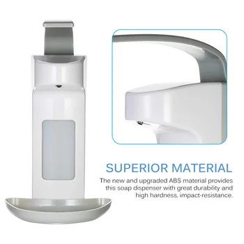 

Liquid Soap Dispenser Disinfector Wall-Mounted Soap Pump School Hotel Hospital Elbow Pressure Manual Soap Dispenser