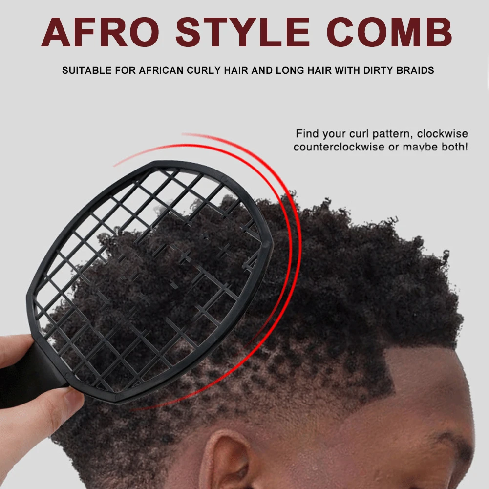 Fashion Men Double Ended Twist Up Comb Professional Curly Hair Dirty Braid Perm Style Comb Portable Twisted Tool Combs Aliexpress
