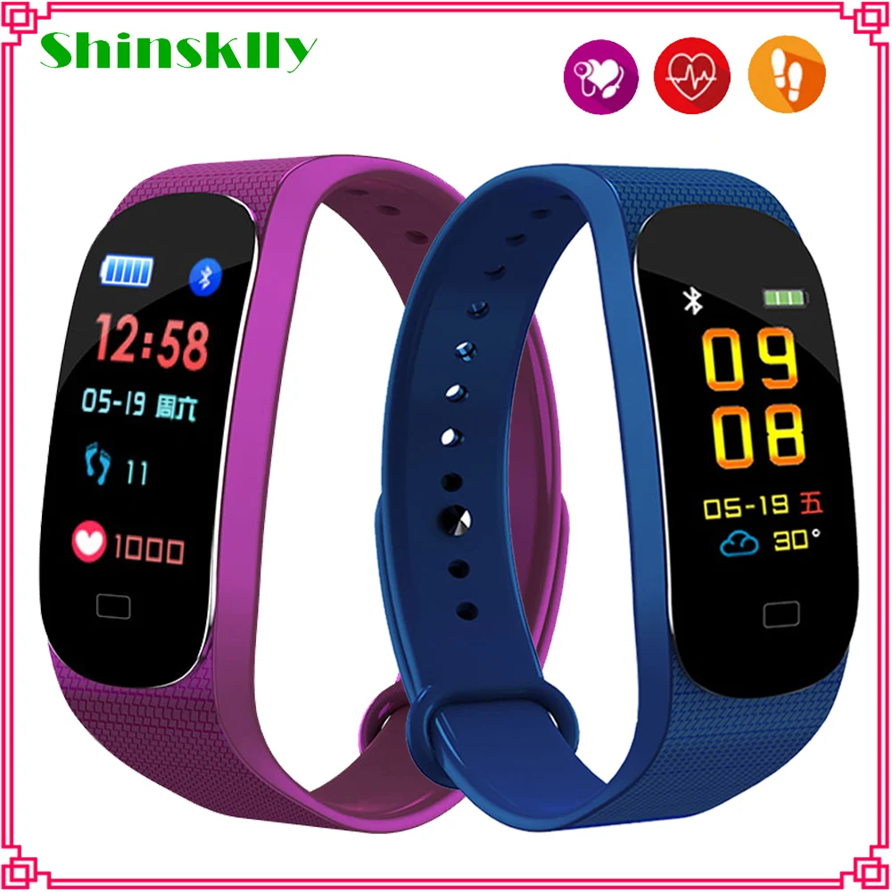 M5 смарт Браслет фитнес трекер часы браслет пульсометр кровяное давление Smartband