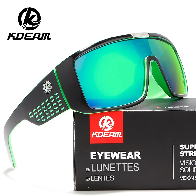 Details about   KDEAM Sports Polarized Sunglasses For Men UV400 Outdoor Driving Cycling Glasses 