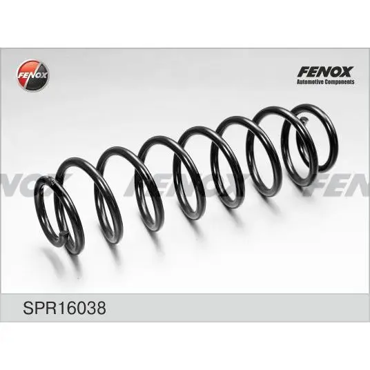 Пружина подвески SKODA FABIA I седан 99-08 задняя FENOX SPR16038