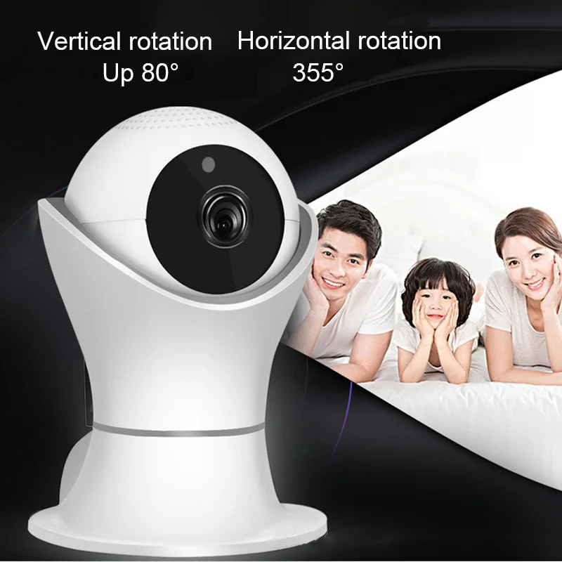 

1080P Smart Camera IP Security Camera Home Security System With Night Vision Two-way Audio Baby Monitor