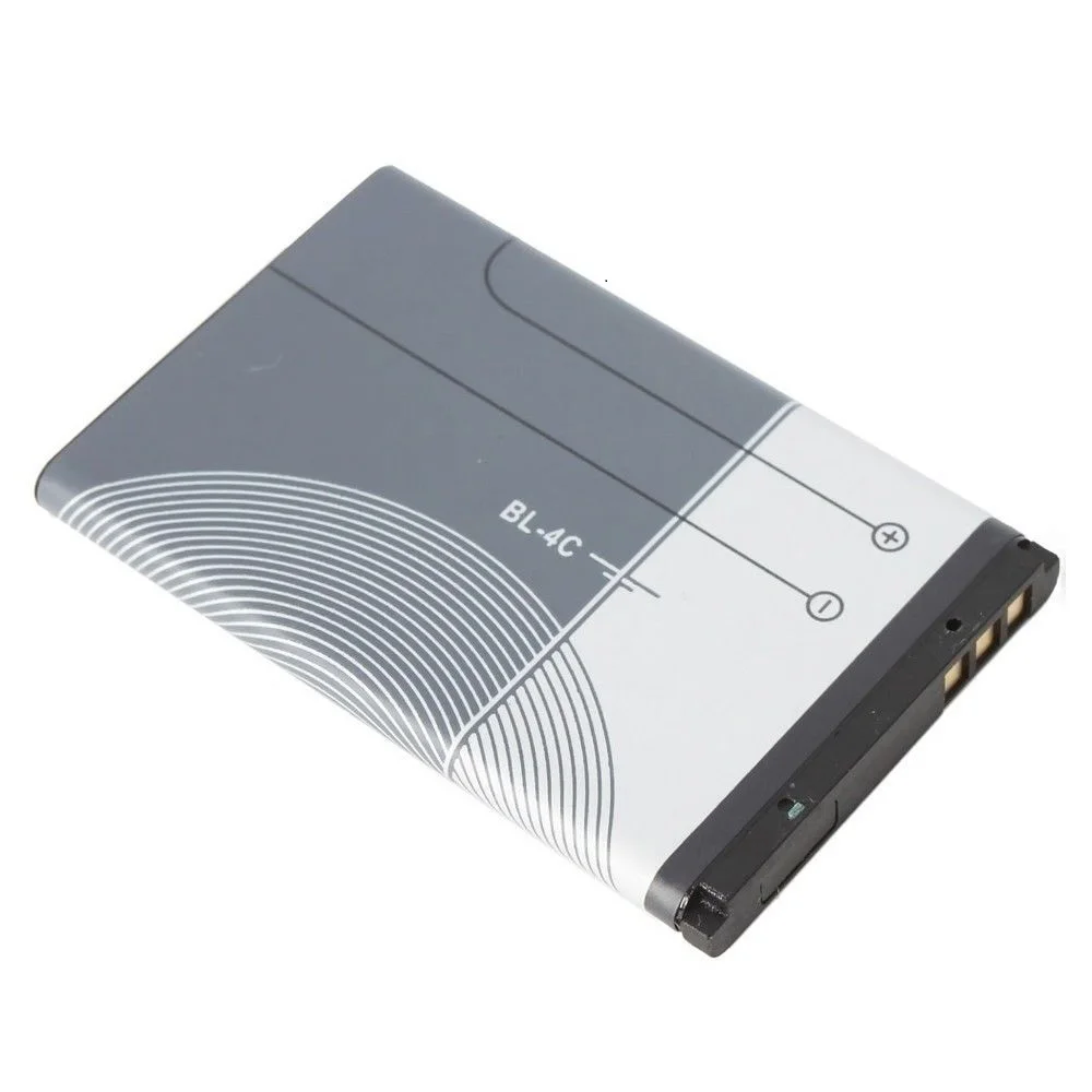 Телефон Батарея BL 4C для Nokia 6100 6300 6260 6125 6136S 6170 6301 7705 7200 7270 8208 BL4C литиевая батарея