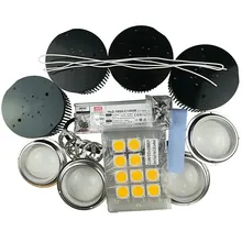 3000k 3500k cob светодиодный светильник для выращивания clu048 1212 diy kit светодиодный драйвер HLG-185H-C1400B