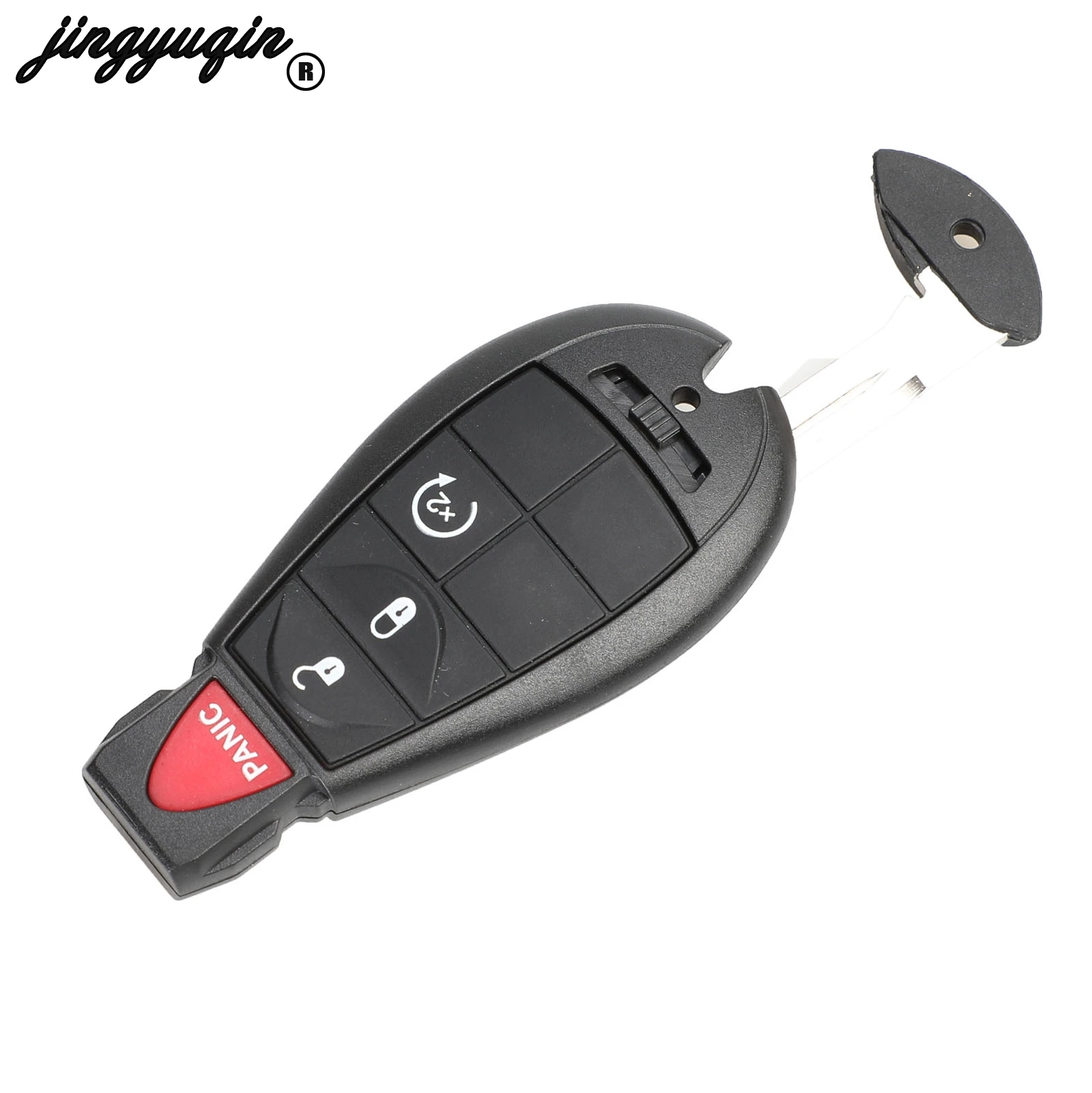Пульт дистанционного управления jingyuqin для автомобиля 4 Btn Fobik Chrysler Dodge Ram VW |
