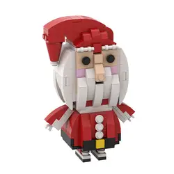 2020 создатель города зимняя деревенская Санта Клаус Brickheadz девушка друзья фигурки строительные блоки кирпичи игрушки Juguetes Рождественский