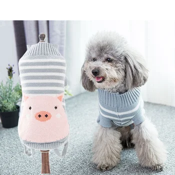 

Cute Dog Cat Pet Clothes Kawaii Cartoon Puppy Sweater Coat Soft Warm Pet Jackets Autumn Winter Coats for Small Dog Cat Chihuahua