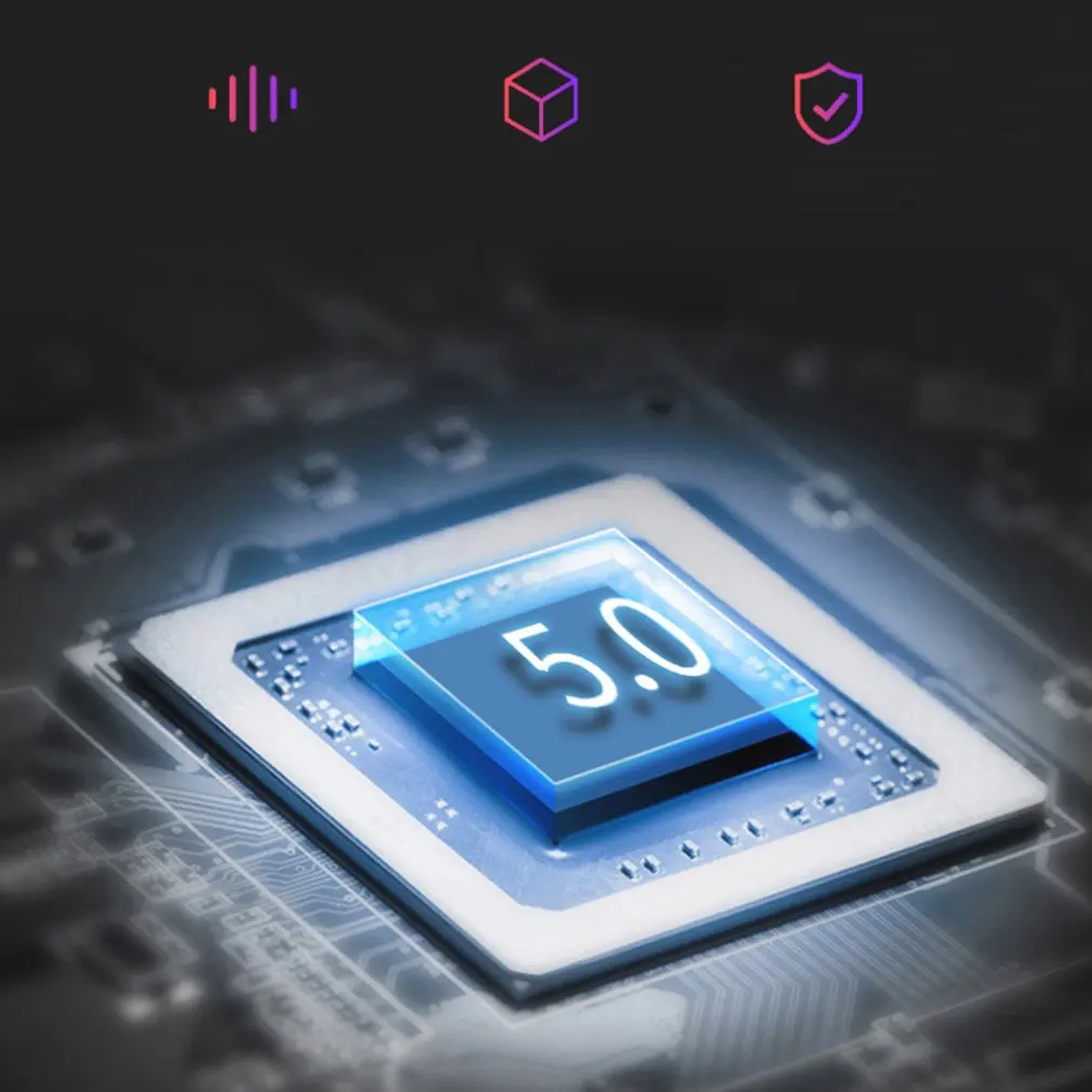 DT-1 Мини Bluetooth наушники V5.0 настоящие беспроводные наушники стерео водонепроницаемые спортивные Беспроводные наушники с микрофоном зарядная коробка