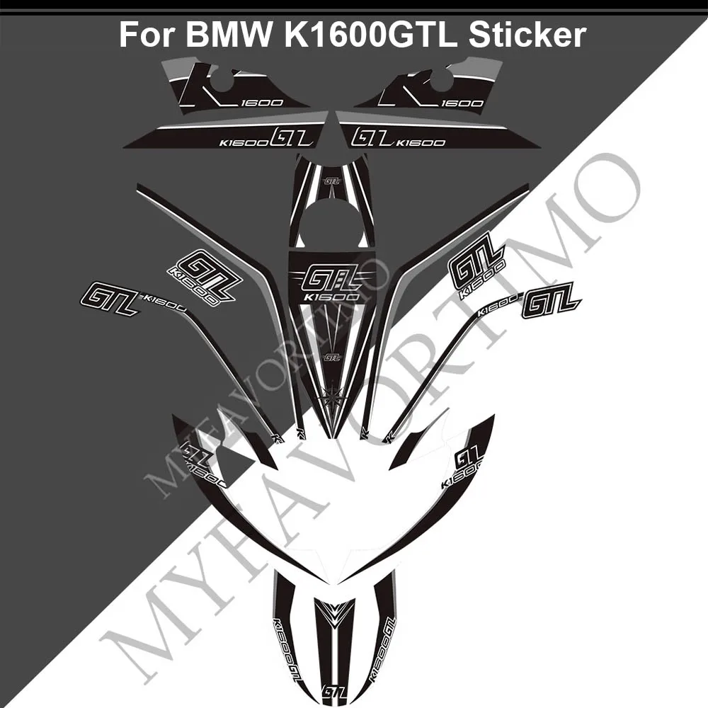 Motorcycle For BMW K1600GTL Tank Pad Stickers Protection Fairing Fender Emblem Logo Cases Luggage Trunk top quality cases mosquito silicone socks for 3d printer mosquito hotend temperature protection for ender 3 pro alfawise