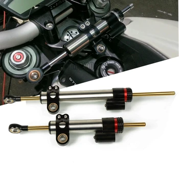 

Adjustable Motorcycle Damper Steering Stabilizer Bracket Mount CNC Universal For Kawasaki Ninja ZX6R ZX-6R ZX636 2005 2006 2007