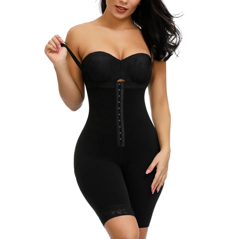 Профессия Для женщин Full Body shaper до середины бедра пояс утягивающий камзол Высокая Талия Для женщин гимнастический костюм шорты брюки