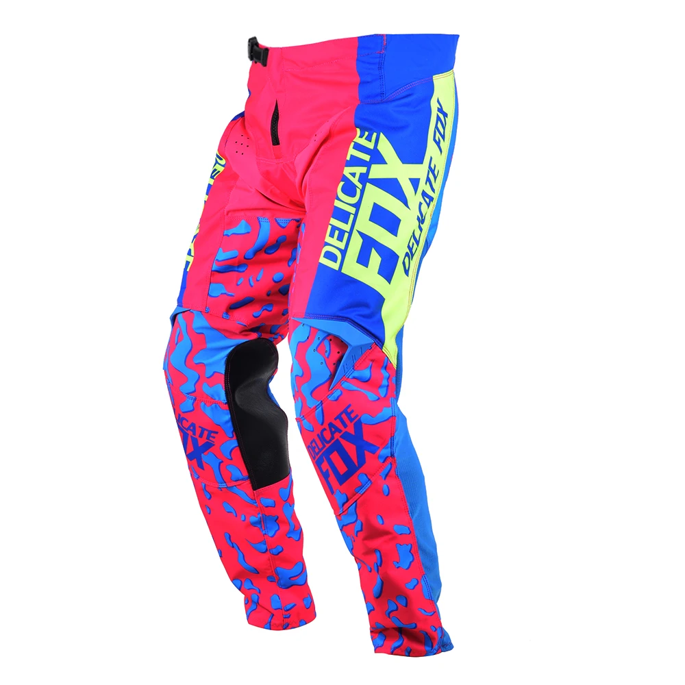 Delicate Fox-Pantalones MX para Motocross, equipo todoterreno de carreras para bicicleta de montaña, DH, ATV, SX, BMX, Enduro