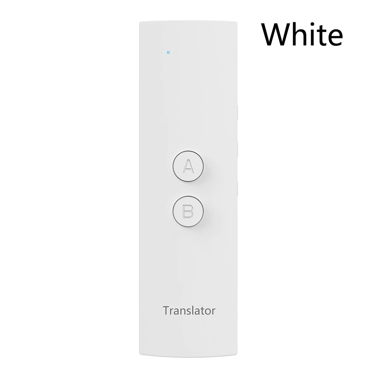 White T6 Easy language s переводчик портативный мгновенный многоязычный умный в режиме реального времени голосовой переводчик для путешествий бизнес-обучения - Цвет: White