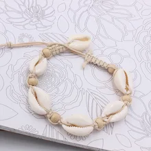 Аксессуары персонализированные и креативные Гавайи непальский стиль Повседневный ножной браслет ручной работы из натуральной раковины