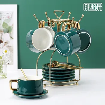 

Coffee Cup Holder Flower Tea Mug Holder Metal Water Cup Holder Household Storage Rack